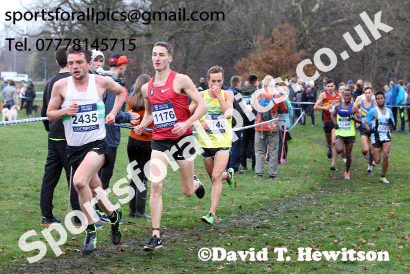 Senior mens British Athletics Liverpool Cross Challenge, Sefton Park, Liverpool. Photo:  David T. Hewitson/Sports for All Pics
